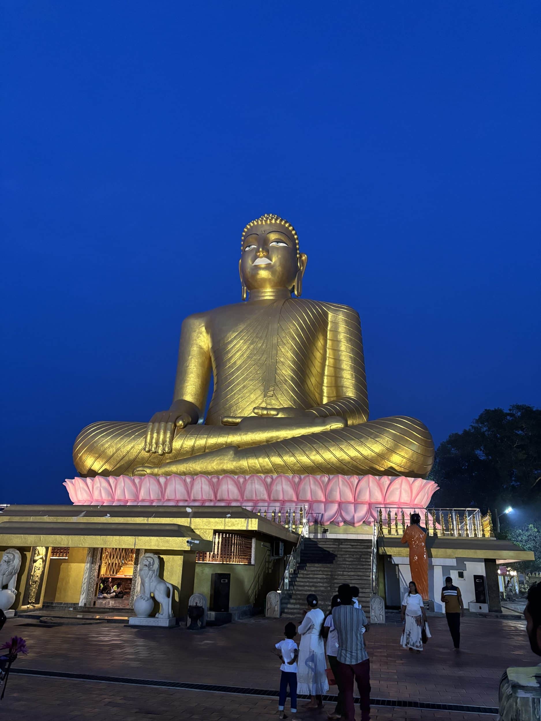 Sri Lanka Golden Buddha